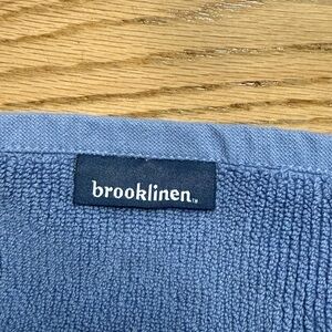 Brooklinen Blue Bath Mat